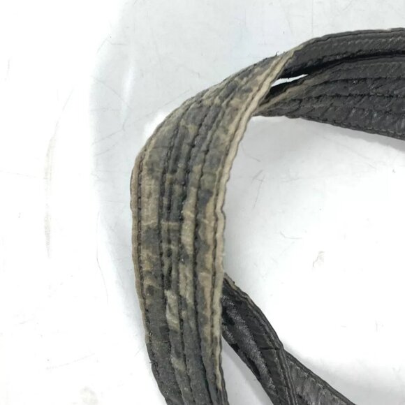 CHANEL logo Unlimited Drawstring Tote bag Shoulder Bag Nylon Silver/Black - Picture 9 of 16